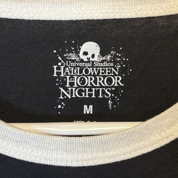 Halloween Horror Nights 2019 T-Shirt Universal Studios Full Print Black Sz M - Picture 5 of 8